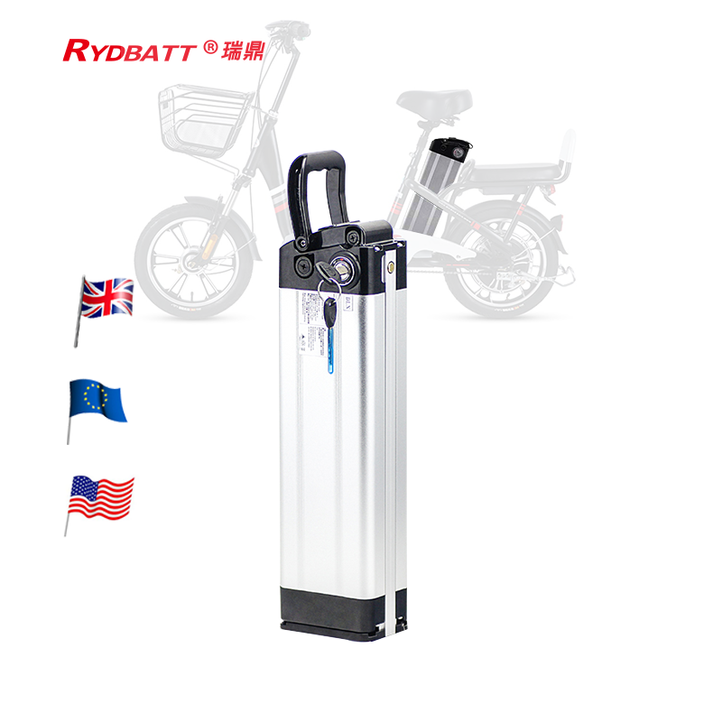 48V 16Ah 電動自行車用18650動力鋰電池銀魚通用款