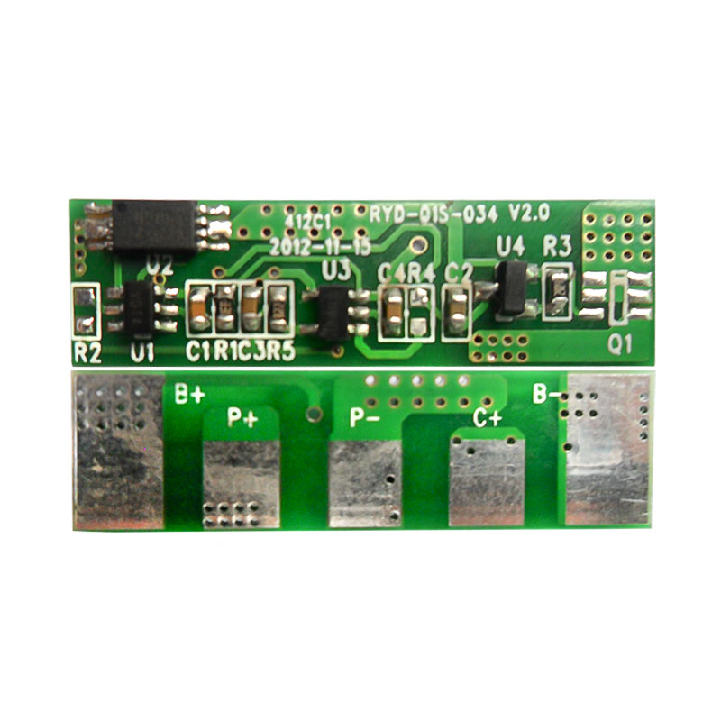 RYD-01S-034/V2.0版 單串18650鋰電池保護板 BMS線路板 