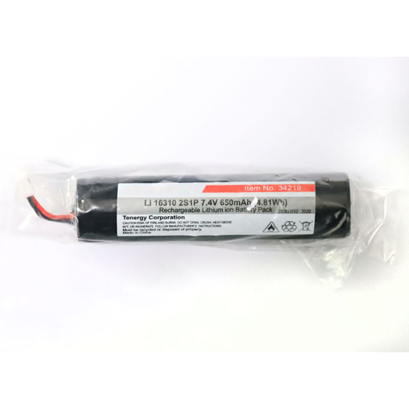 Li-16310-2S1P-7.4V-650mAh（4.81Wh）醫療設備鋰電池 理療